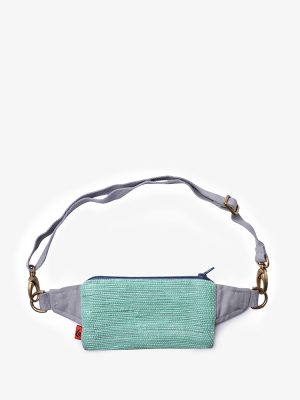 Reversible belt bag - Blueberry Mint